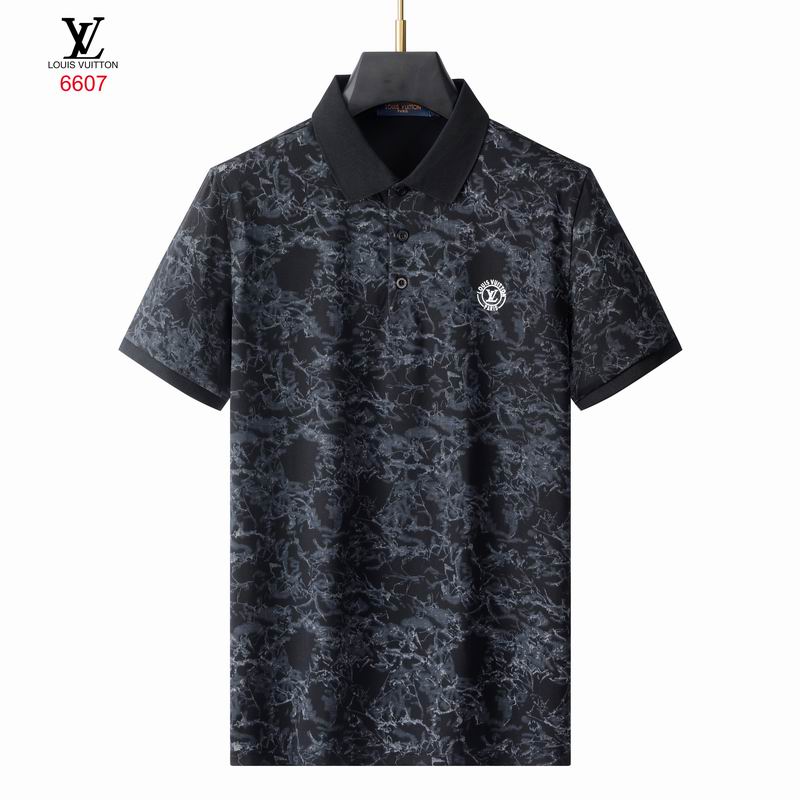 Louis Vuitton POLO shirts men-LV61824A